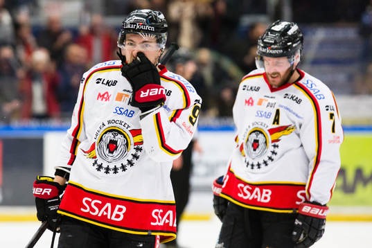 Luleås Johan Forsberg och Jan Sandström deppar