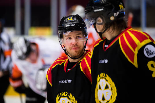 Brynäs Kevin Clark och Oskar Lindblom