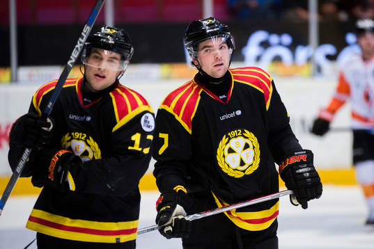 Brynäs Pathrik Westerholm och Ponthus Westerholm