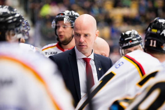 Luleås tränare Petter Lasu Nilsson