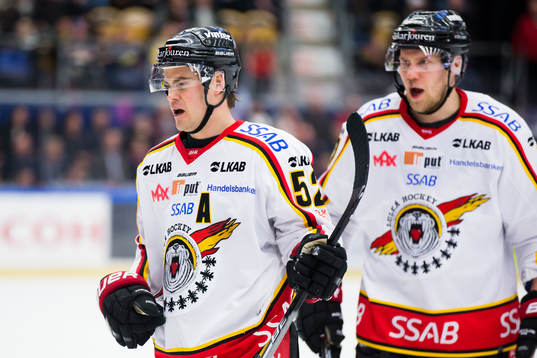 Luleås Karl Fabricius har ont