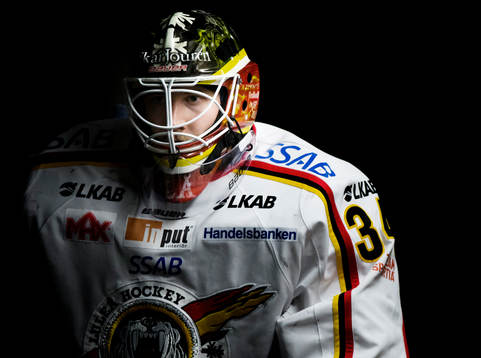 Luleås målvakt Joel Lassinatti