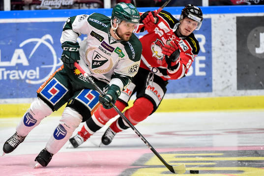 Färjestads Mikael Wikstrand och Malmö Redhawks Lars