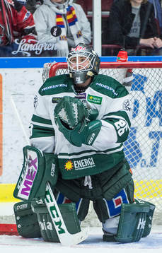 Färjestads målvakt Stefan Steen