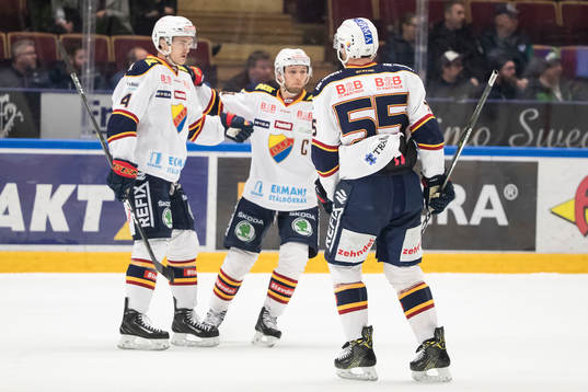 Djurgårdens Marcus Högström jublar
