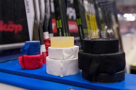Tejprullar i ishockeymatchen i SHL mellan Leksand och