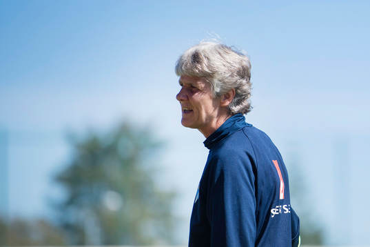 Sveriges förbundskapten Pia Sundhage