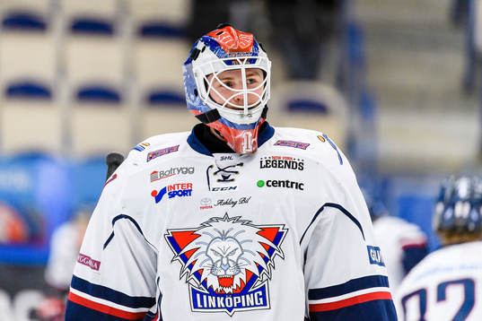 Linköpings målvakt Marcus Högberg