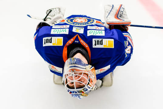 Växjös målvakt Viktor Andrén