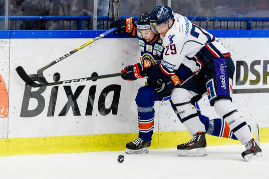 under ishockeymatchen i SHL mellan Växjö och Linköping