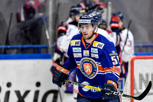 Växjös Arvid Lundberg deppar