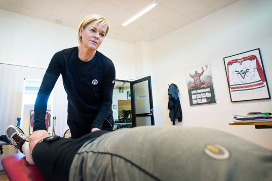 Stina Hedin, sjukgymnast Frölunda HC