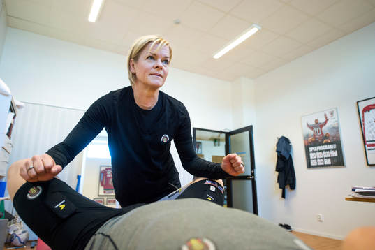 Stina Hedin, sjukgymnast Frölunda HC