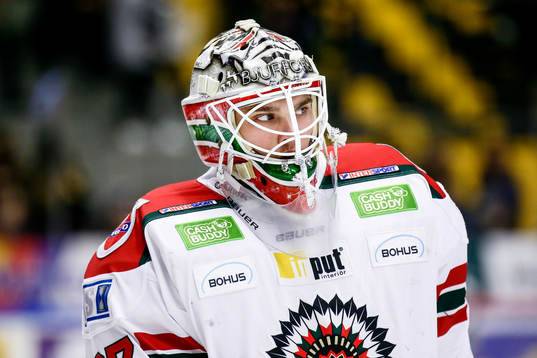 Frölundas målvakt Johan Gustafsson