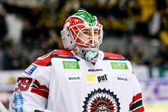 Frölundas målvakt Dan Bakala