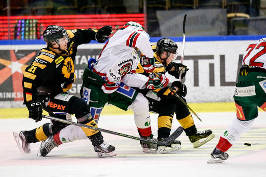 Skellefteås Jimmie Ericsson och Sebastian Aho