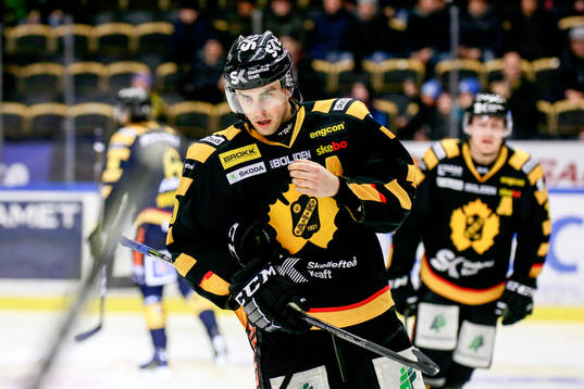 Skellefteås Joakim Lindström jublar