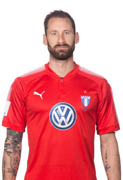 Malmö FFs mälvakt Johan Wiland