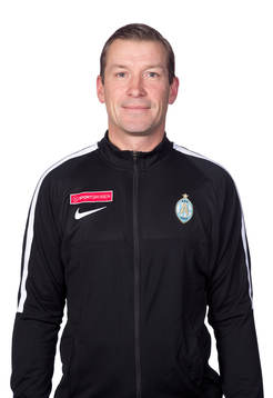 AFC Eskilstunas målvaktstränare Dmitrijs Petrenko