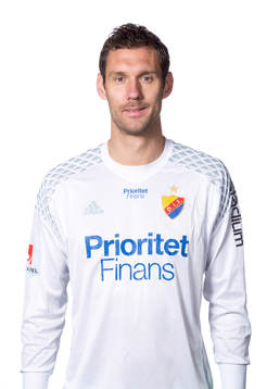Djurgårdens målvakt Andreas Isaksson