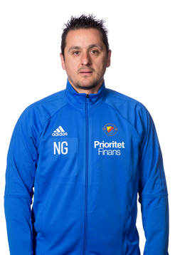 Djurgårdens målvaktstränare Nikolaos Gkoulios