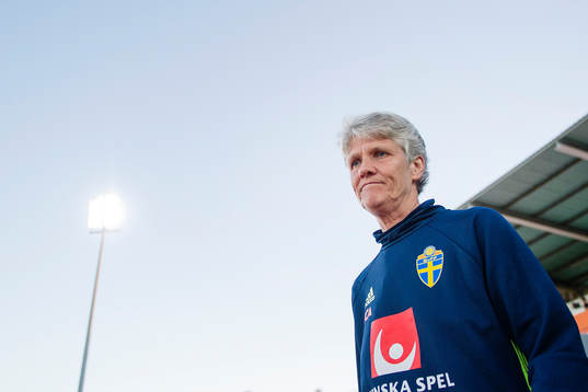 Sveriges förbundskapten Pia Sundhage