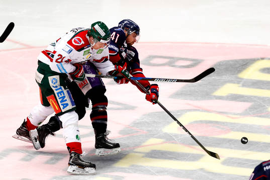 Frölundas Joel Lundqvist och Linköpings Broc Little