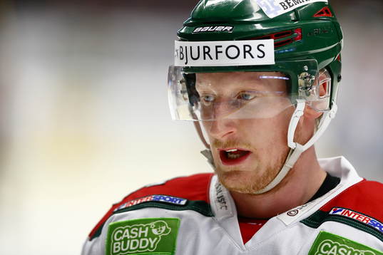 Frölundas Simon Hjalmarsson deppar