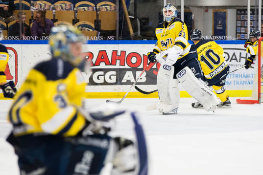 s målvakt Linus Söderström och målvakt Fredrik
