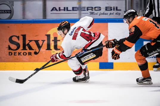 Örebros Joel Mustonen  och Karlskronas Emil Larsson