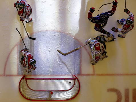 Mål 1-0 av Linköpings Vilmos Gallo