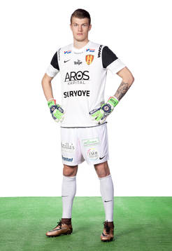 Syrianskas målvakt Hampus Elgan