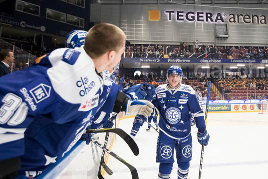 Leksands Johan Porsberger jublar