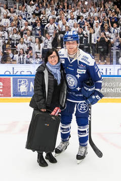 Leksands Joseph Piskula utsedd till matchens lirare i