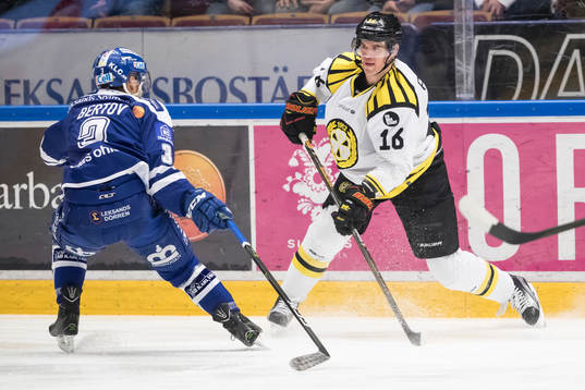 Leksands ???och Brynäs Daniel Paille i ishockeymatchen i