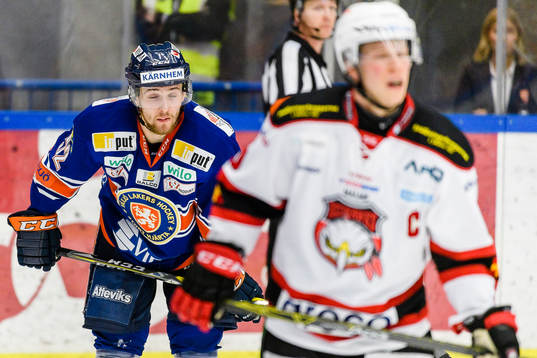 Växjös Arvid Lundberg deppar