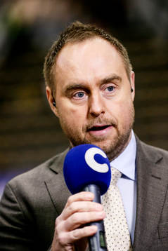 Tv4as programledare Johan Edlund