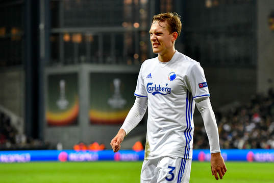 FC Köpenhamns Ludwig Augustinsson deppar