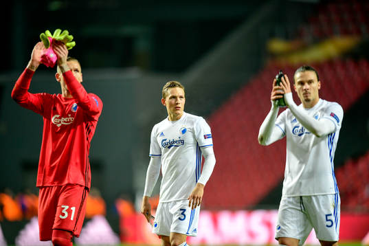 FC Köpenhamns målvakt Robin Olsen, Ludwig Augustinsson