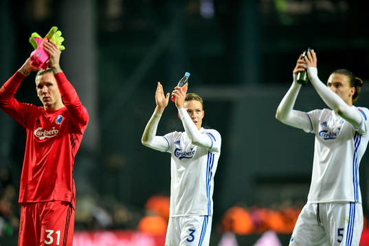 FC Köpenhamns målvakt Robin Olsen, Ludwig Augustinsson