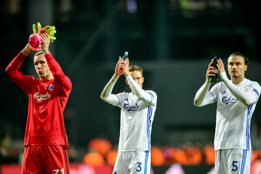 FC Köpenhamns målvakt Robin Olsen, Ludwig Augustinsson