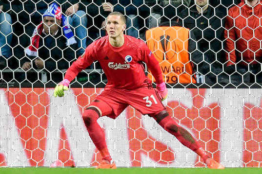 FC Köpenhamns målvakt Robin Olsen