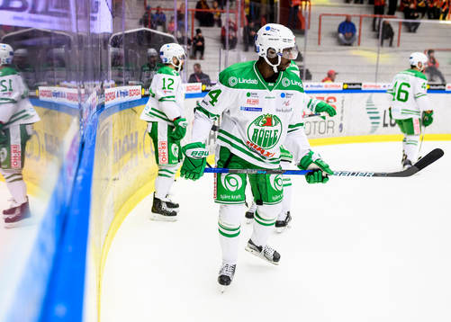 Rögles Edwin Hedberg på uppvärmningen