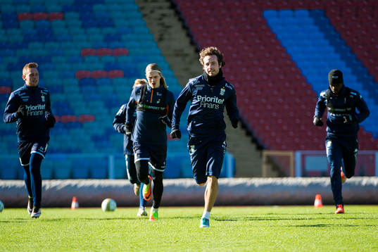 Mikkel Diskerud tränar med IFK Göteborg