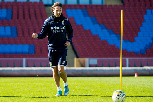 Mikkel Diskerud tränar med IFK Göteborg