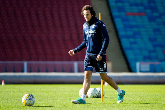 Mikkel Diskerud tränar med IFK Göteborg