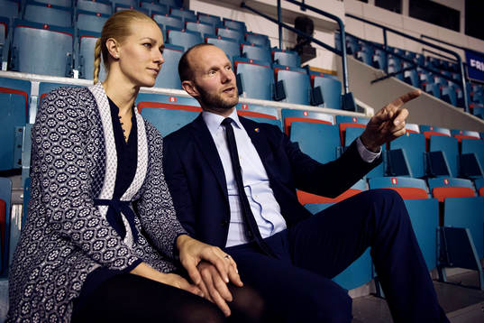 Danijela Rundqvist och Nils Ekman