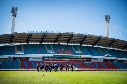 IFK Göteborg tränar på Ullevi