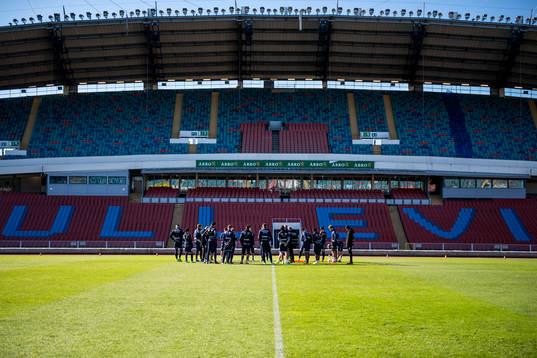 IFK Göteborg tränar på Ullevi