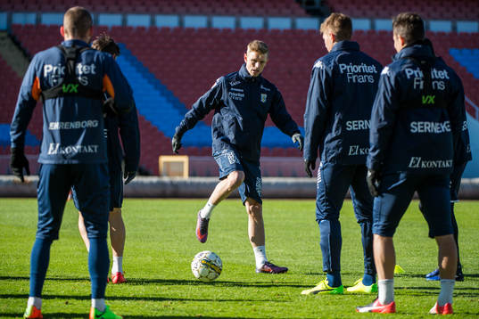 Sören Rieks tränar med IFK Göteborg